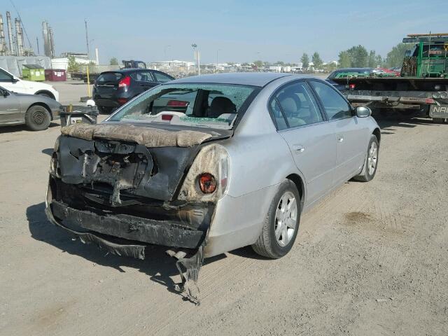 1N4AL11D22C237714 - 2002 NISSAN ALTIMA BAS SILVER photo 4