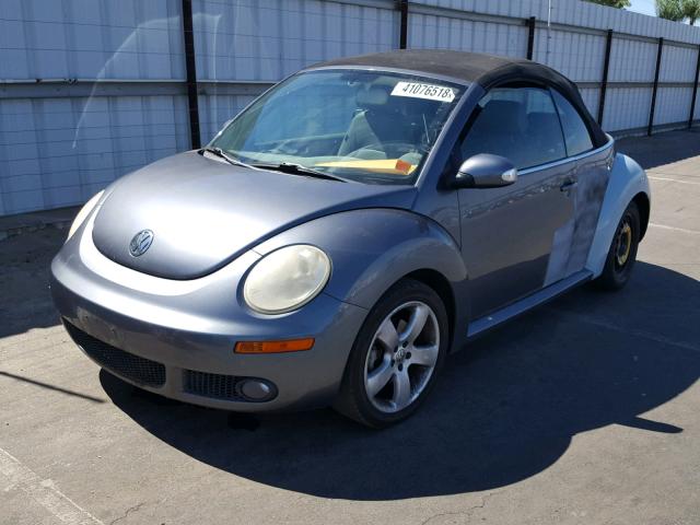 3VWSG31Y57M401249 - 2007 VOLKSWAGEN NEW BEETLE 石墨色 照片 2