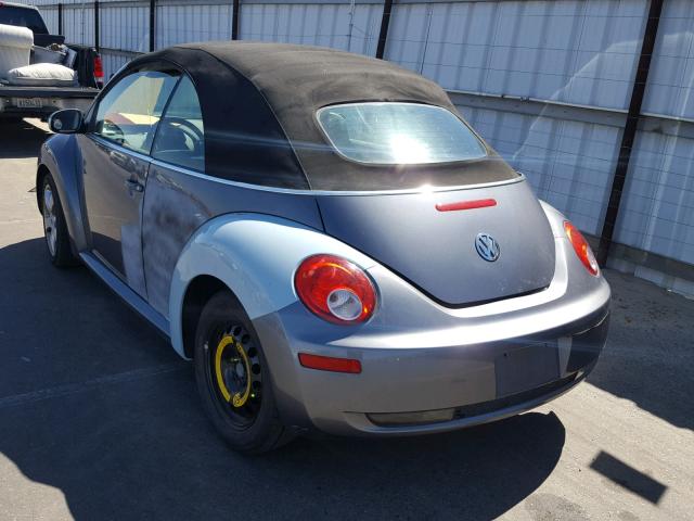 3VWSG31Y57M401249 - 2007 VOLKSWAGEN NEW BEETLE 石墨色 照片 3