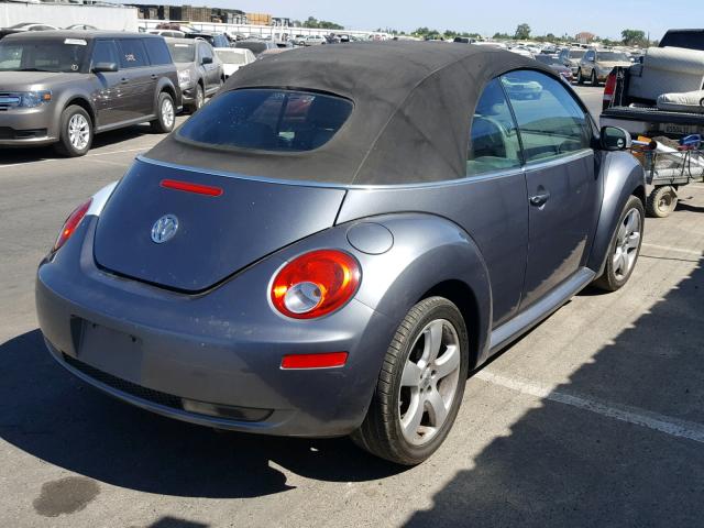 3VWSG31Y57M401249 - 2007 VOLKSWAGEN NEW BEETLE 石墨色 照片 4