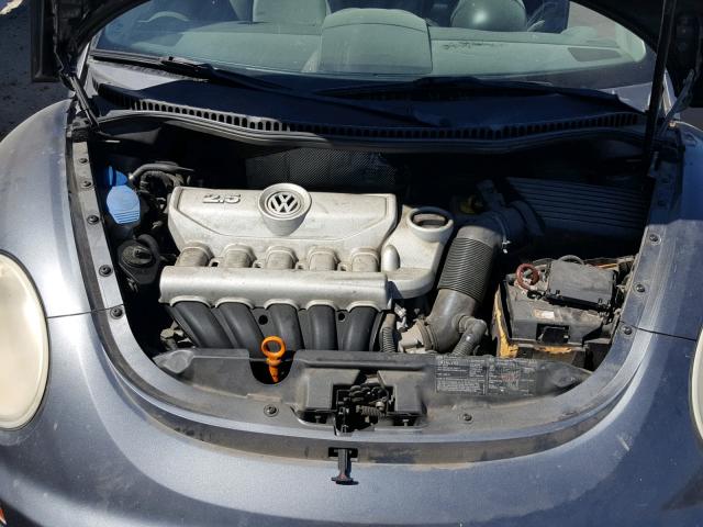 3VWSG31Y57M401249 - 2007 VOLKSWAGEN NEW BEETLE 石墨色 照片 7