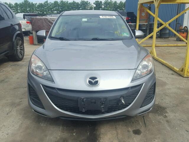 JM1BL1SG4A1345785 - 2010 MAZDA 3 I SILVER photo 9