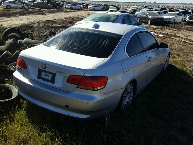 WBAWB33508P133290 - 2008 BMW 328 SILVER photo 4