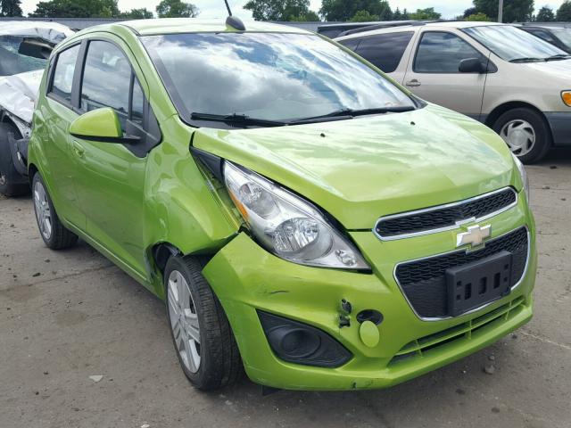 KL8CB6S93FC713092 - 2015 CHEVROLET SPARK LS GREEN photo 1