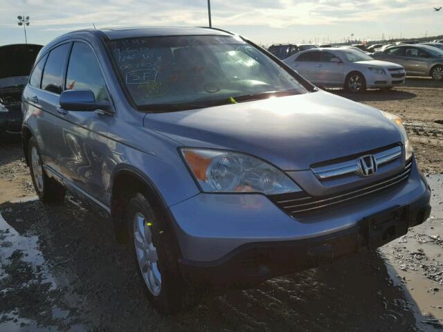 JHLRE38729C007638 - 2009 HONDA CR-V EX-L BLUE photo 1