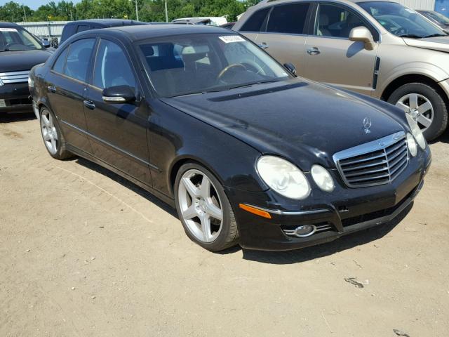 WDBUF72XX8B206573 - 2008 MERCEDES-BENZ E 550 BLACK photo 1