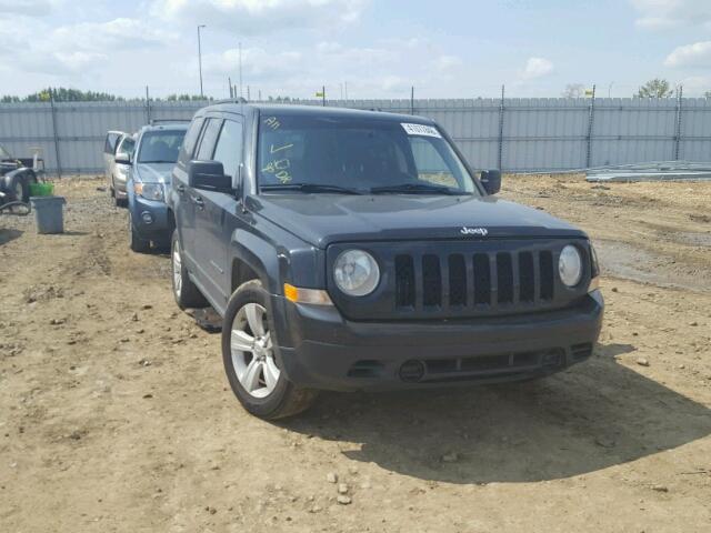 1J4NF2GB1BD145917 - 2011 JEEP PATRIOT BLACK photo 1