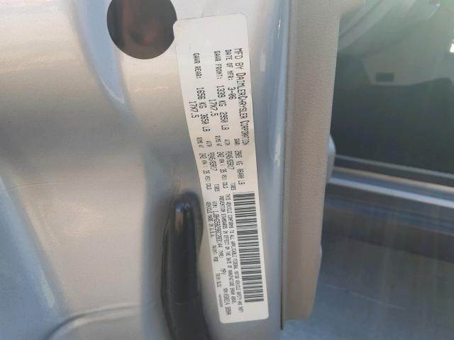 1J8HG58296C283144 - 2006 JEEP COMMANDER ნაცრისფერი ფოტო 10