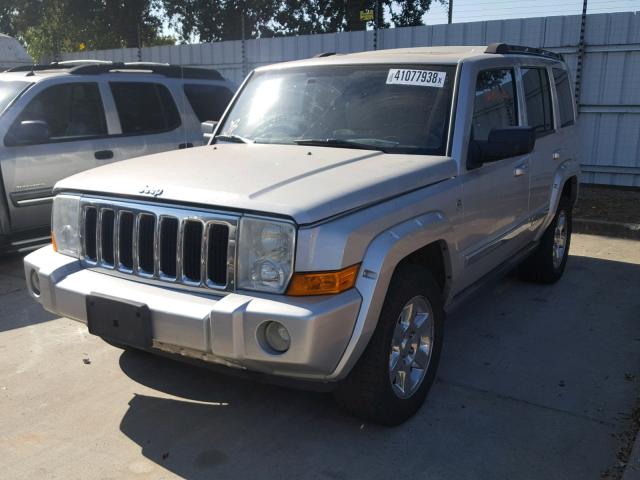 1J8HG58296C283144 - 2006 JEEP COMMANDER ნაცრისფერი ფოტო 2