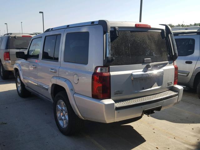 1J8HG58296C283144 - 2006 JEEP COMMANDER ნაცრისფერი ფოტო 3