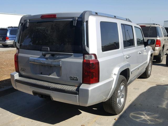 1J8HG58296C283144 - 2006 JEEP COMMANDER ნაცრისფერი ფოტო 4