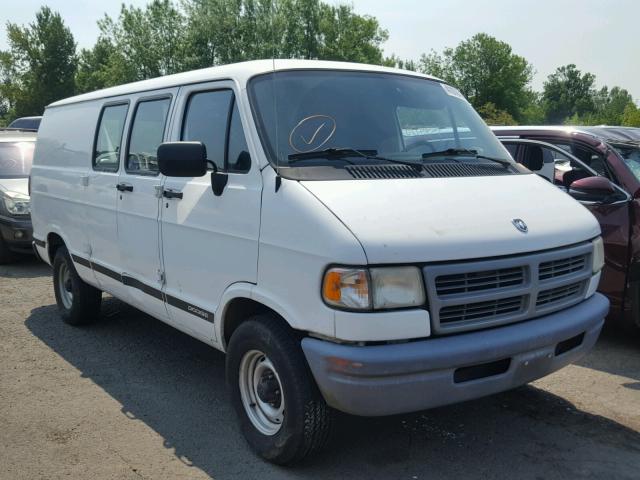 2B7HB21Y2VK564316 - 1997 DODGE RAM VAN B2 WHITE photo 1