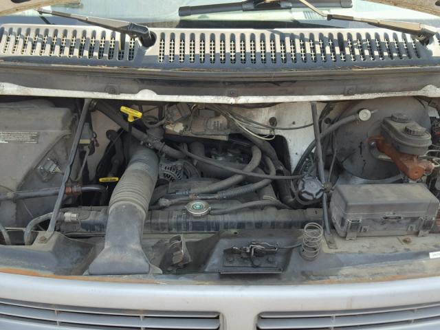 2B7HB21Y2VK564316 - 1997 DODGE RAM VAN B2 WHITE photo 7