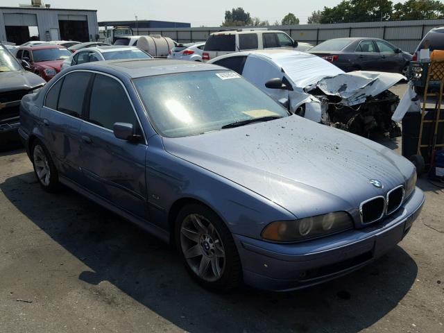 WBADT43432GY97515 - 2002 BMW 525 I AUTO BLUE photo 1
