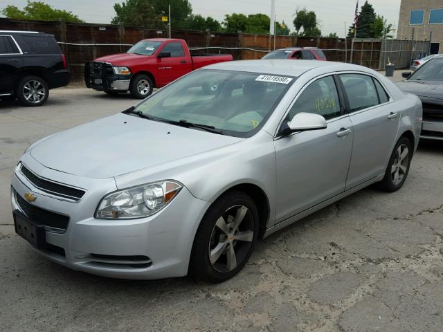 1G1ZC5E13BF292863 - 2011 CHEVROLET MALIBU 1LT GRAY photo 2