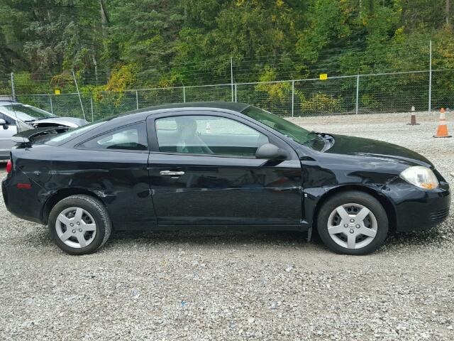 1G1AK15F077234876 - 2007 CHEVROLET COBALT LS BLACK photo 9