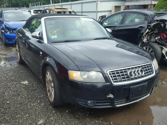 WUARL48HX6K900842 - 2006 AUDI S4 QUATTRO BLACK photo 1