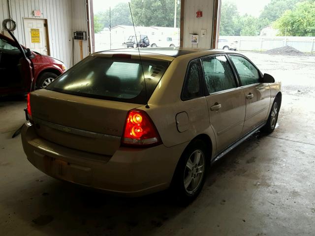 1G1ZT62874F156813 - 2004 CHEVROLET MALIBU MAX ოქროსფერი ფოტო 4
