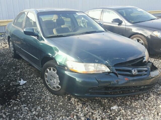 1HGCG55492A048967 - 2002 HONDA ACCORD LX GREEN photo 1