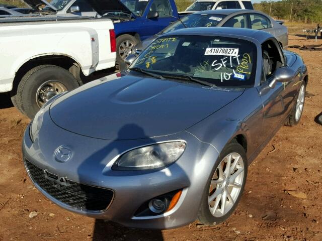 JM1NC2PF6B0219566 - 2011 MAZDA MX-5 MIATA SILVER photo 2