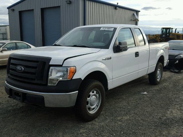 1FTEX1EM8CKD65067 - 2012 FORD F150 WHITE photo 2