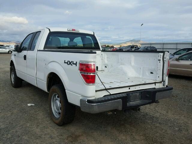 1FTEX1EM8CKD65067 - 2012 FORD F150 WHITE photo 3