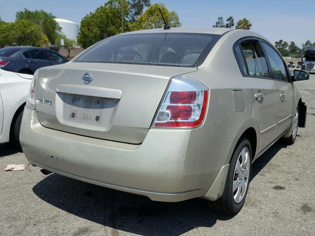 3N1AB61E78L631650 - 2008 NISSAN SENTRA 2.0 GRAY photo 4