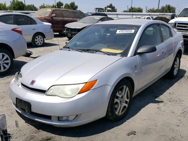1G8AW12FX4Z204861 - 2004 SATURN ION LEVEL SILVER photo 2