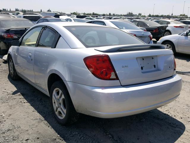 1G8AW12FX4Z204861 - 2004 SATURN ION LEVEL SILVER photo 3