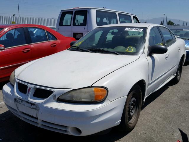 1G2NE52E75M249848 - 2005 PONTIAC GRAND AM S თეთრი ფოტო 2