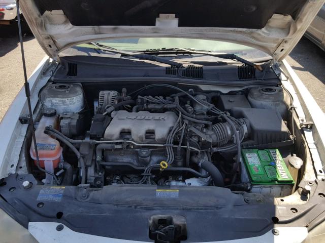 1G2NE52E75M249848 - 2005 PONTIAC GRAND AM S თეთრი ფოტო 7