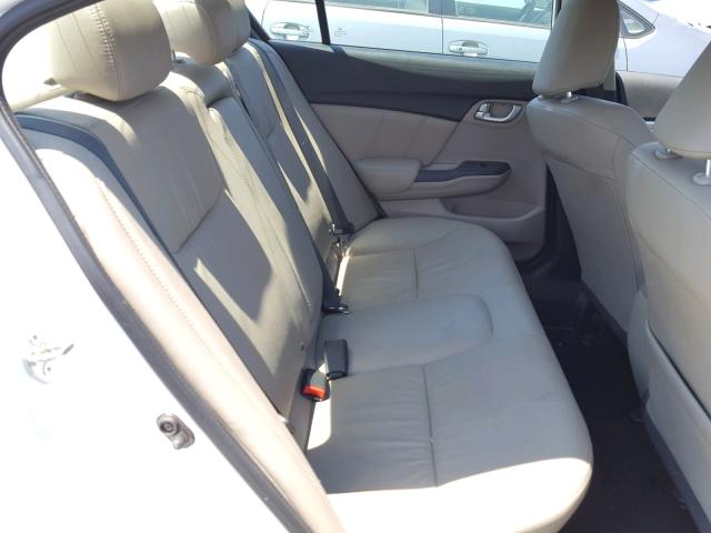 19XFB2F94FE206623 - 2015 HONDA CIVIC EXL 白色 照片 6