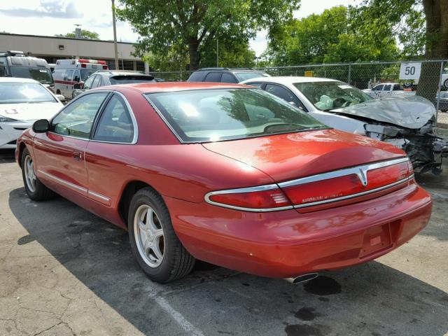 1LNLM91V5VY720642 - 1997 LINCOLN MARK VIII RED photo 3