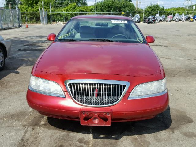 1LNLM91V5VY720642 - 1997 LINCOLN MARK VIII RED photo 9