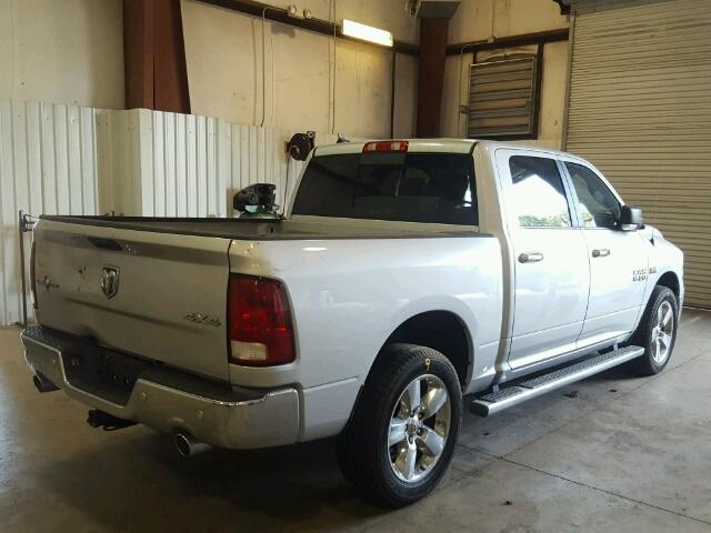 1C6RR7LT5FS778729 - 2015 RAM 1500 SLT SILVER photo 4