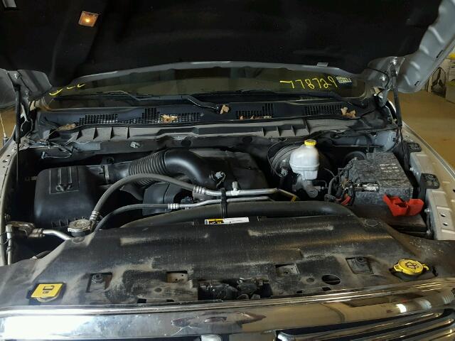 1C6RR7LT5FS778729 - 2015 RAM 1500 SLT SILVER photo 7