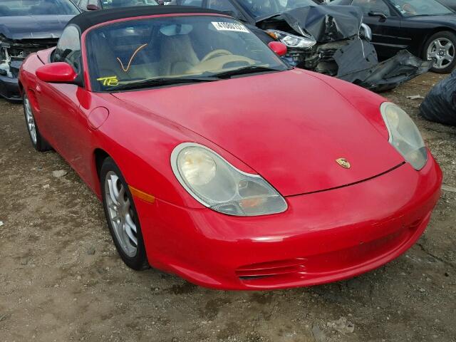 WP0CA29833U620997 - 2003 PORSCHE BOXSTER RED photo 1