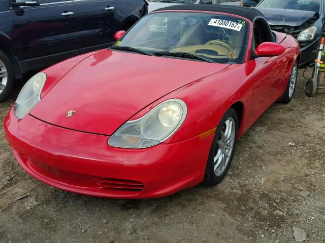 WP0CA29833U620997 - 2003 PORSCHE BOXSTER RED photo 2