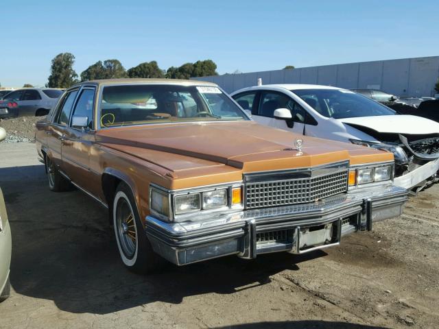 6B69S99289630 - 1979 CADILLAC FLEETWOOD GOLD photo 1