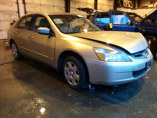 1HGCM66385A042179 - 2005 HONDA ACCORD LX GOLD photo 1