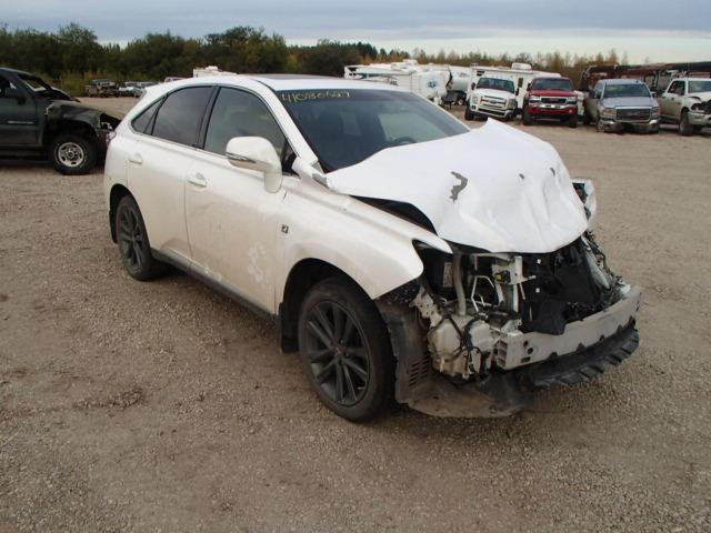 2T2BK1BA1DC169594 - 2013 LEXUS RX 350 WHITE photo 1