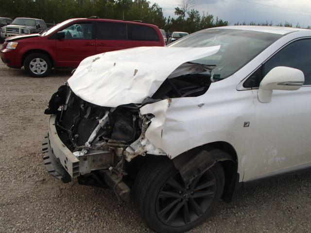 2T2BK1BA1DC169594 - 2013 LEXUS RX 350 WHITE photo 9