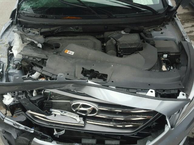 5NPE34AF4GH389696 - 2016 HYUNDAI SONATA SPO BLUE photo 7