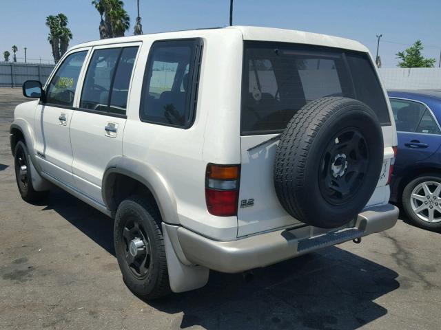 JACDJ58V1V7908322 - 1997 ISUZU TROOPER S WHITE photo 3