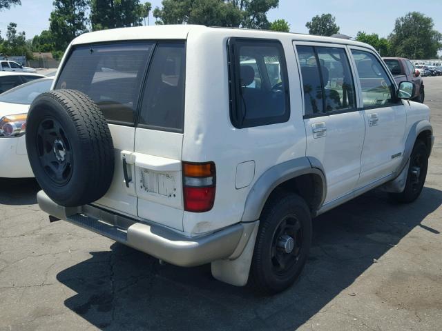 JACDJ58V1V7908322 - 1997 ISUZU TROOPER S WHITE photo 4