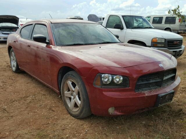 2B3KA33G08H158458 - 2008 DODGE CHARGER RED photo 1