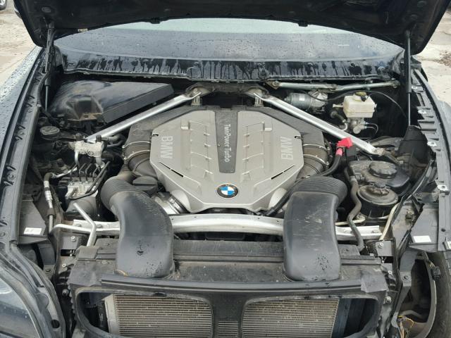 5UXFG8C56BLZ96044 - 2011 BMW X6 XDRIVE5 BLACK photo 7