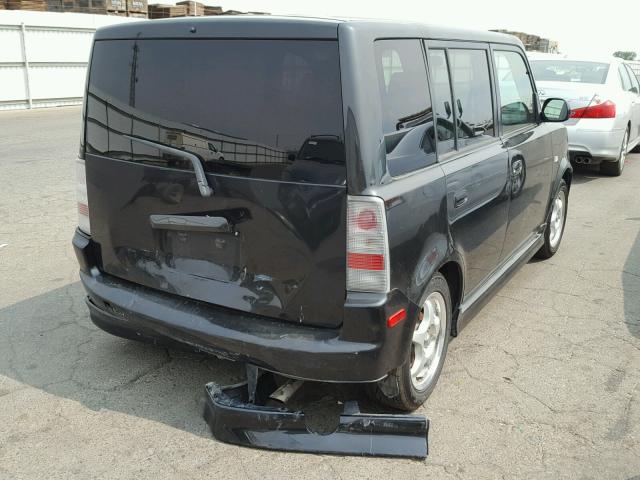 JTLKT324X64076641 - 2006 TOYOTA SCION XB Графитовый фото 4