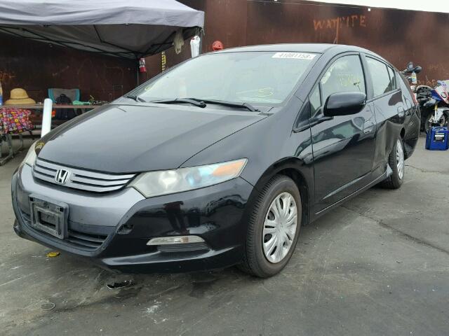 JHMZE2H58BS010690 - 2011 HONDA INSIGHT LX BLACK photo 2