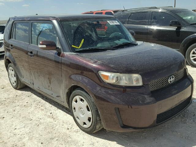 JTLZE4FE6A1100073 - 2010 TOYOTA SCION XB PURPLE photo 1